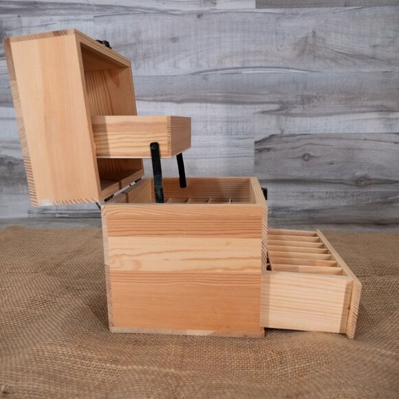 doTerra essential oils storage box - Holds 45 Bottles & 14 Roller Bottle - Picture 2 of 5